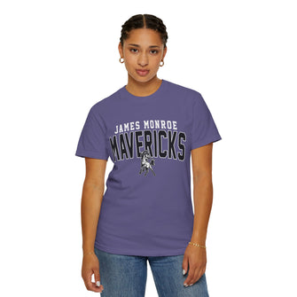 James Monroe Mavericks Unisex Garment-Dyed T-Shirt - Vintage Style Tee, Casual Fashion, Gifts for Fans, Sports Apparel, Everyday Wear,  James Monroe