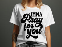IMMA Pray for You Graphic Tees Casual Wear Top