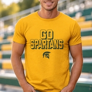 Greenbrier East Go Spartans - Gold shirt - GE0017