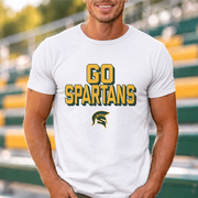 Greenbrier East Go Spartans - White shirt - GE0017