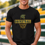 Greenbrier East Spartans Basketball - Black shirt - GE0019