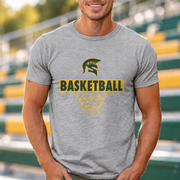 Greenbrier East Spartans Basketball - Sport Grey shirt - GE0019