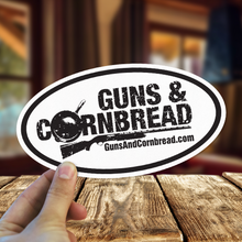 Guns & Cornbread Oval Sticker