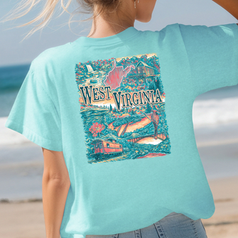 West Virginia Scene Comfort Colors T-Shirt