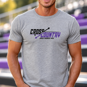 James Monroe Cross Country T-shirt in Sport Grey - JM0051
