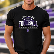 James Monroe Football Field T-shirt in Black - JM0063