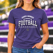 James Monroe Football Field T-shirt in Purple - JM0063