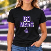 James Monroe Go Mavs T-shirt in Black - JM0056