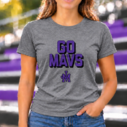 James Monroe Go Mavs T-shirt in Graphite Heather - JM0056