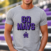 James Monroe Go Mavs T-shirt in Sport Grey - JM0056