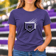 James Monroe JM Shield T-shirt in Purple - JM0050