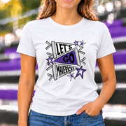 James Monroe Let's Go Mavericks T-shirt in White - JM0058