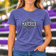James Monroe Maverick Softball T-shirt in Heather Purple - JM0052