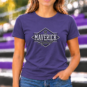 James Monroe Maverick Softball T-shirt in Purple - JM0052