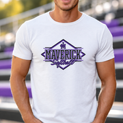 James Monroe Maverick Softball T-shirt in White - JM0052