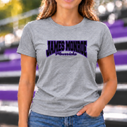 James Monroe Mavericks Arch Script T-shirt in Sport Grey - JM0059