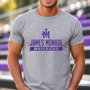 James Monroe Mavericks JM Classic T-shirt in Sport Grey - JM0055