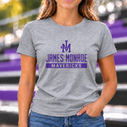 James Monroe Mavericks JM Classic T-shirt in Sport Grey - JM0055