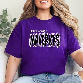 James Monroe Mavericks Doodle T-Shirt