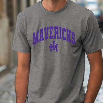 Mavericks Graphite Heather T-Shirt