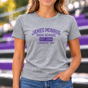 James Monroe Varsity T-shirt in Sport Grey - JM0011
