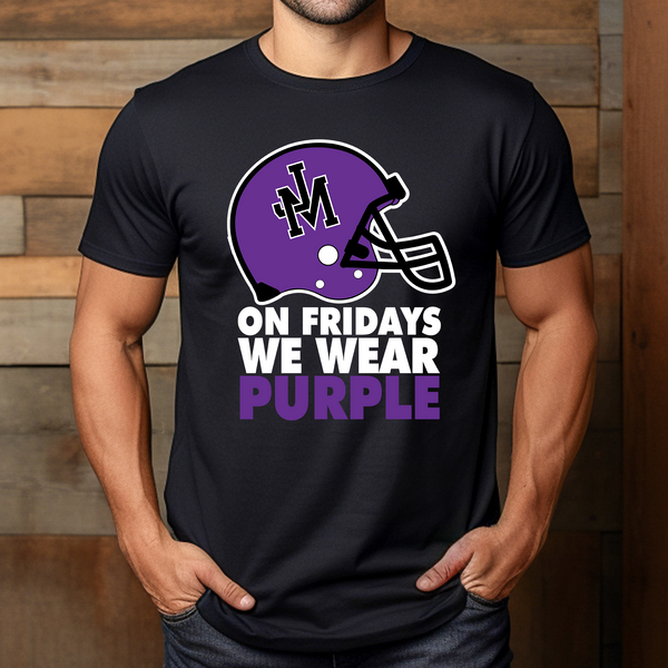 On Saturdays We Wear Purple T-Shirt On Saturdays We Wear Purple T-Shirt