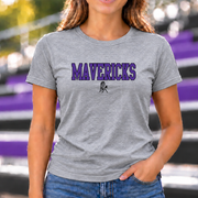 James Monroe Mavericks Collegiate Mascot T-shirt in Sport Grey - JM0027
