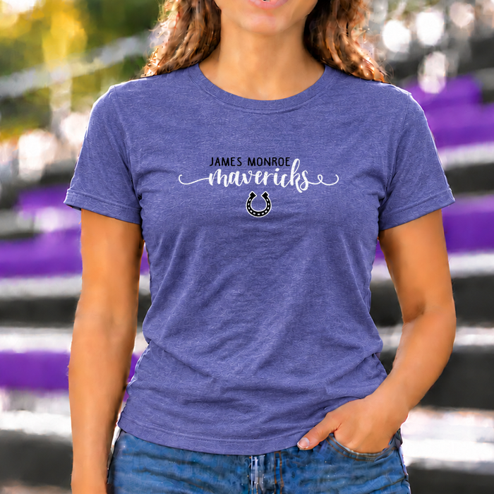 James Monroe Mavericks Script Horseshoe T-Shirt/Crewneck/Hoodie - JM0028