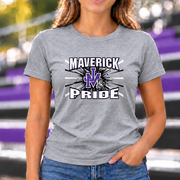 James Monroe Maverick Pride Burst T-shirt in Sport Grey - JM0030