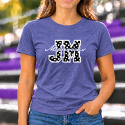 James Monroe JM Mavericks Polka Dots T-shirt in Heather Purple - JM0040