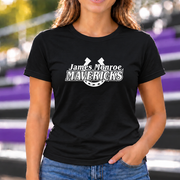 James Monroe Mavericks Horseshoe T-shirt in Black - JM0046