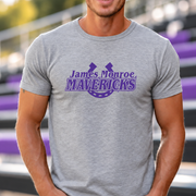 James Monroe Mavericks Horseshoe T-shirt in Sport Grey - JM0046