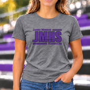 James Monroe JMHS Mavericks T-shirt in Graphite Heather - JM0047