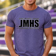 James Monroe JMHS Mavericks T-shirt in Heather Purple - JM0047