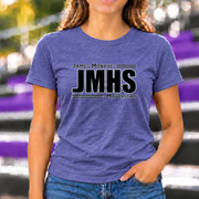 James Monroe JMHS Mavericks T-shirt in Heather Purple - JM0047