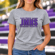 James Monroe JMHS Mavericks T-shirt in Sport Grey - JM0047