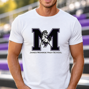 James Monroe Mavericks M Mascot T-shirt in White - JM0048
