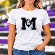 James Monroe Mavericks M Mascot T-shirt in White - JM0048