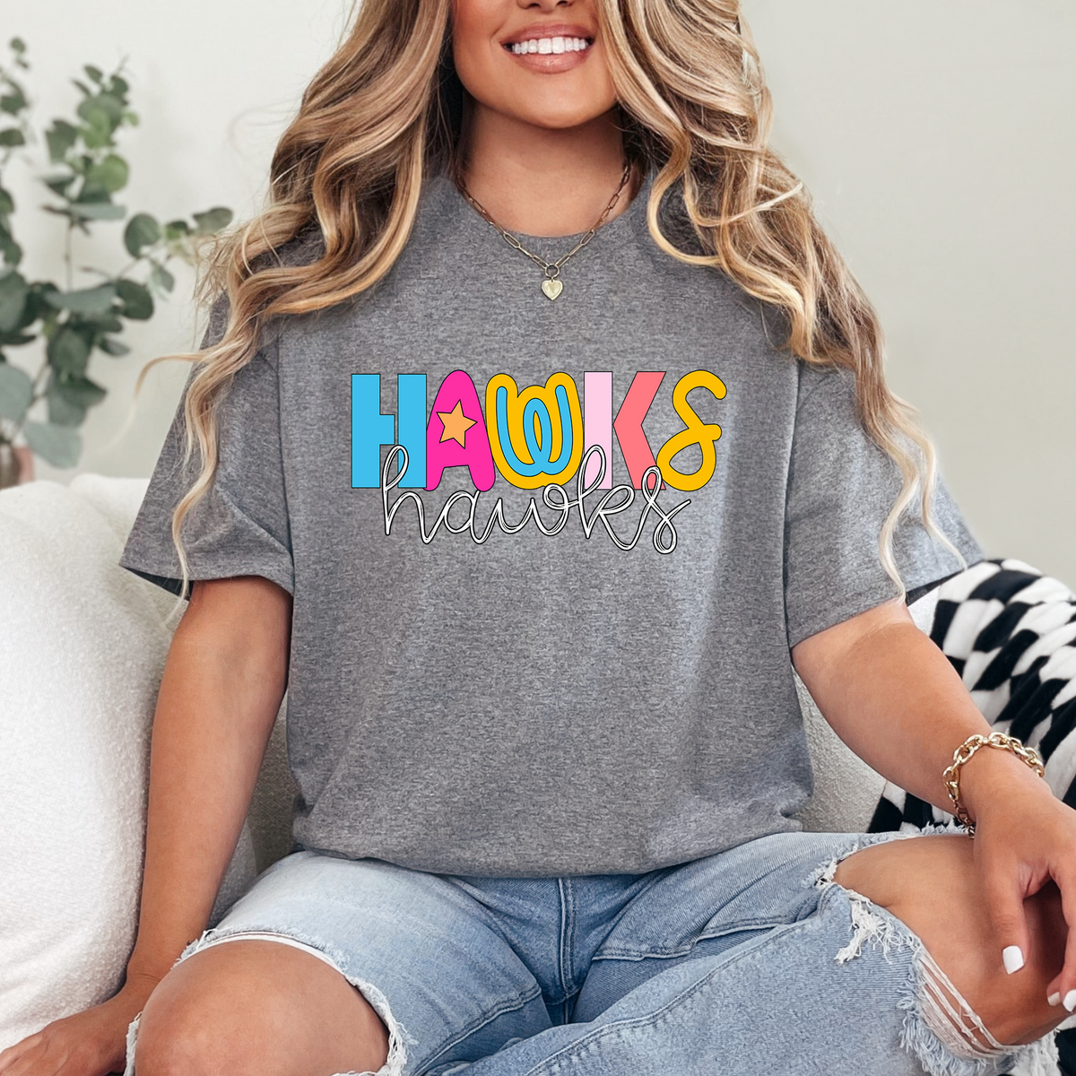 Hawks Funky & Fun Doodle T-Shirt/Crewneck/Hoodie - MV0006