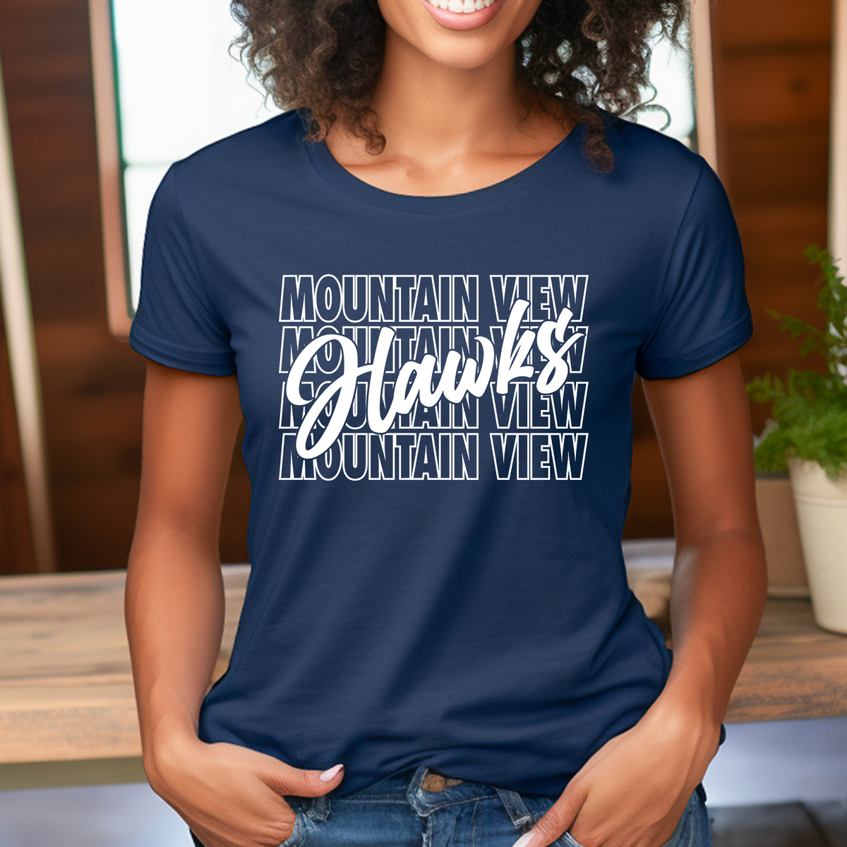 Mountain View Hawks T-Shirt/Crewneck/Hoodie - MV0012