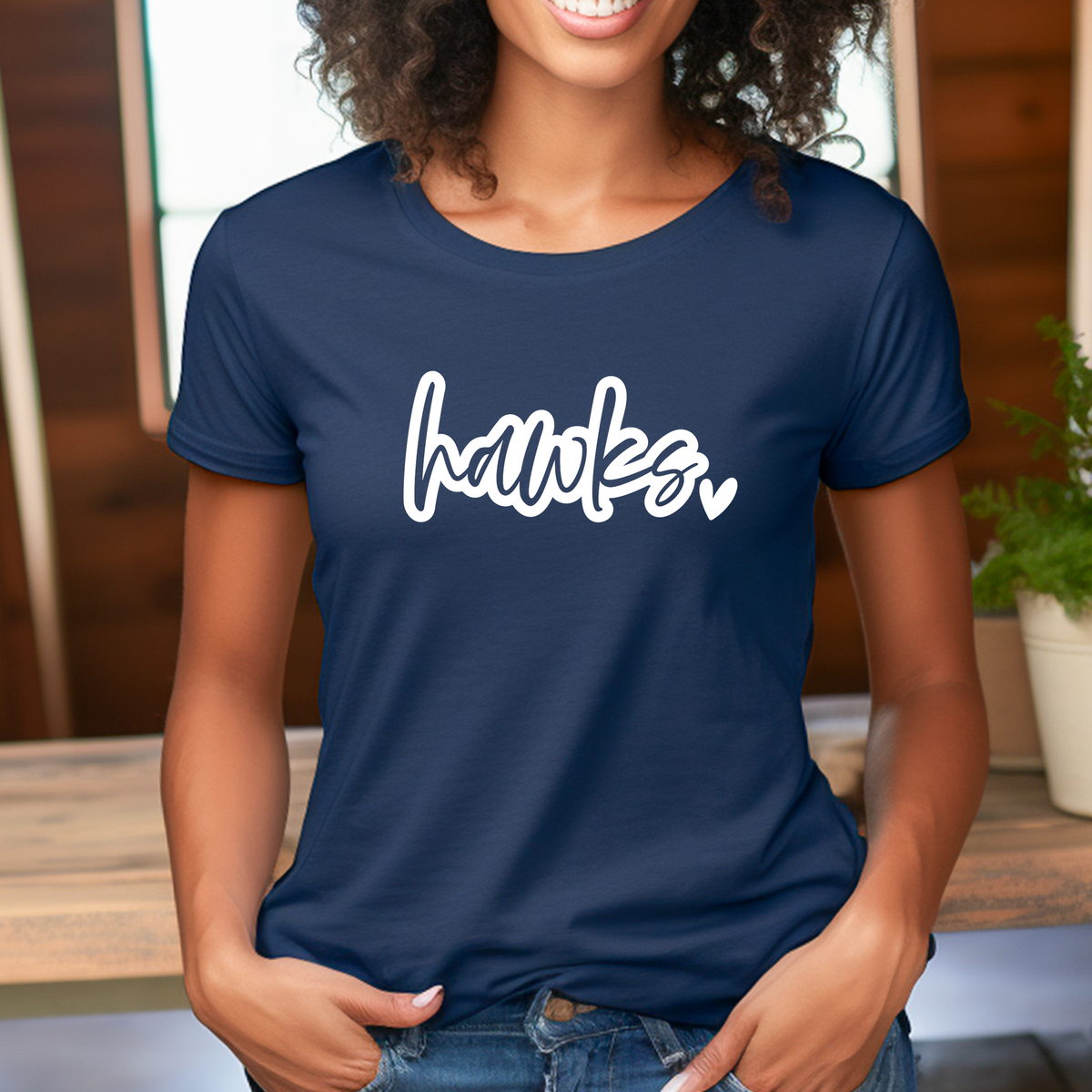 Hawks Heart T-Shirt/Crewneck/Hoodie - MV0024