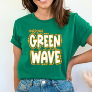 Narrows Green Wave Doodle T-Shirt/Crewneck/Hoodie - NAR0001