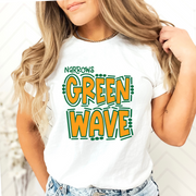Narrows Green Wave Doodle T-Shirt/Crewneck/Hoodie - NAR0001