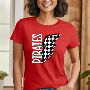 Pirates Checkered Lightning Bolt T-Shirt/Crewneck/Hoodie - PTOWN0009