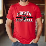 Pirate Football 2 Color T-Shirt/Crewneck/Hoodie - PTOWN0016