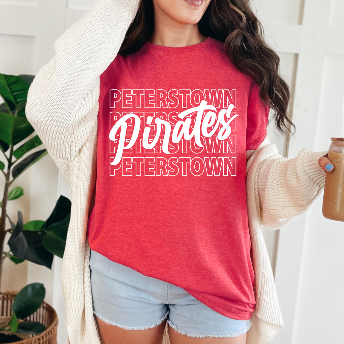 Peterstown Pirates Girly T-Shirt/Crewneck/Hoodie - PTOWN0020