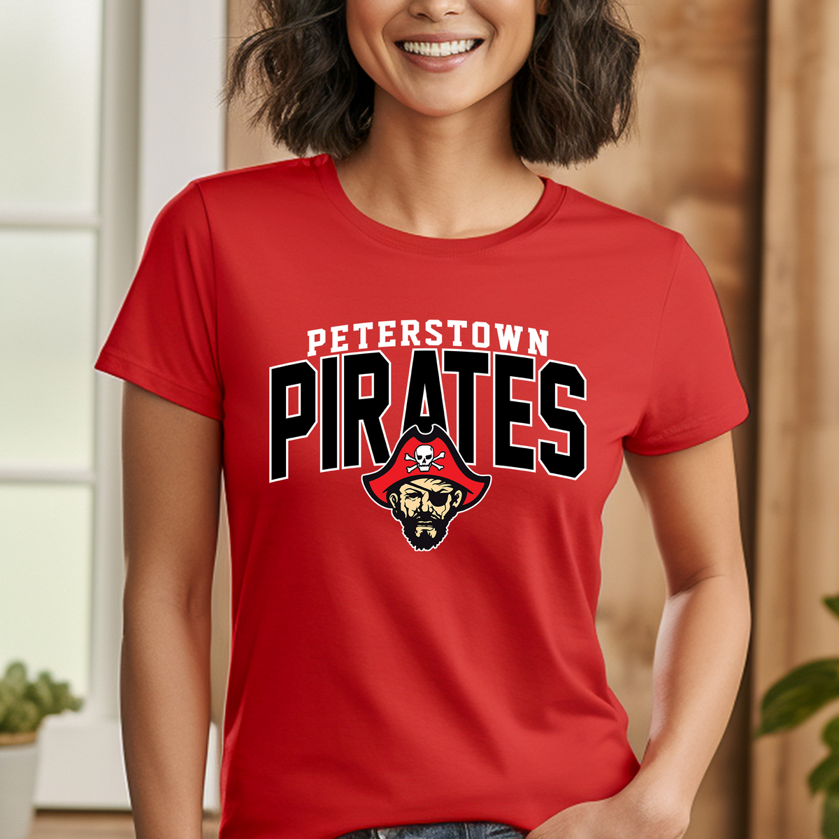 Peterstown Pirates Logo Unisex T-Shirt/Crewneck/Hoodie - PTOWN0026