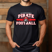 Pirate Football 2 Color T-Shirt/Crewneck/Hoodie - PTOWN0016